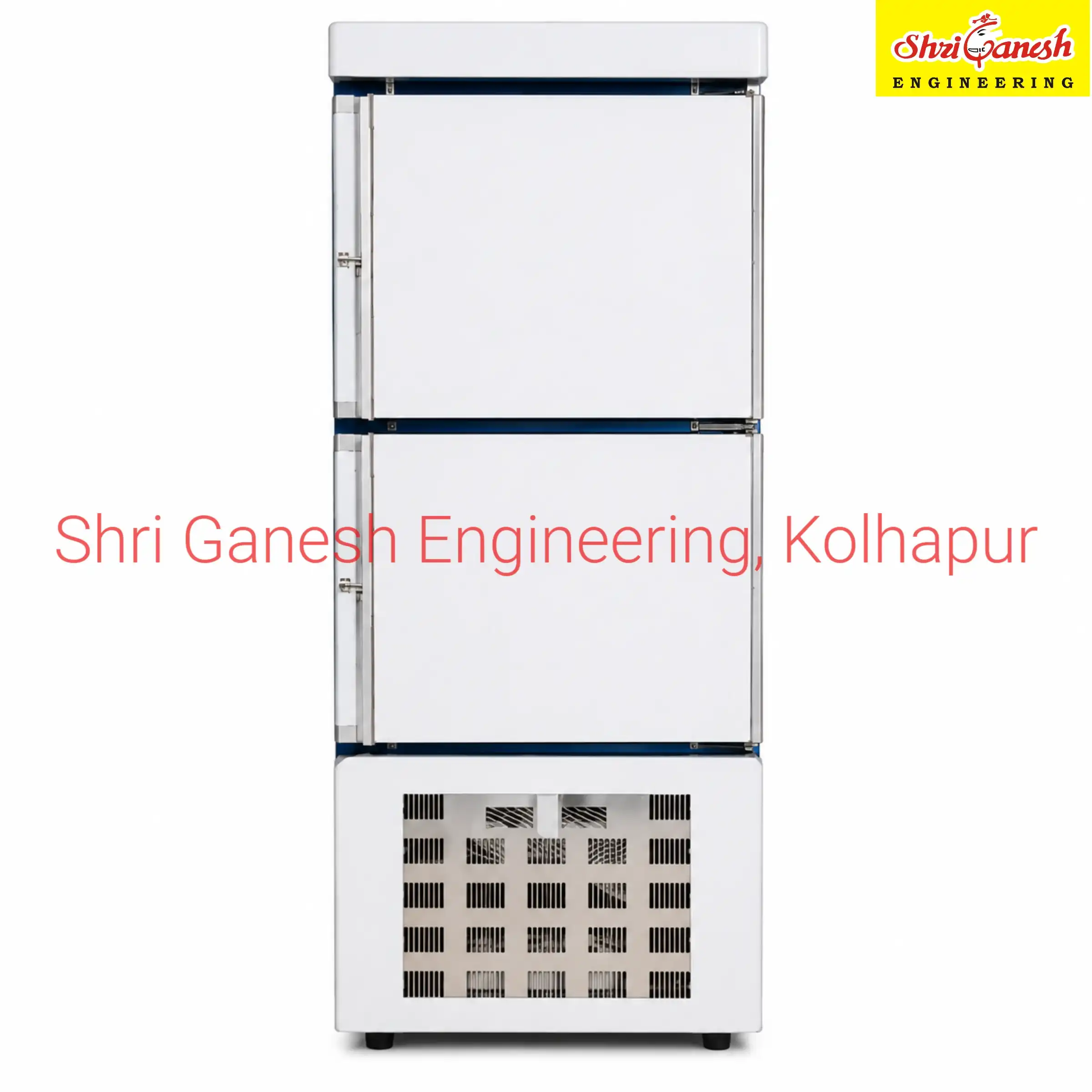 Commercial deep freezer front view – Shri Ganesh Engineering