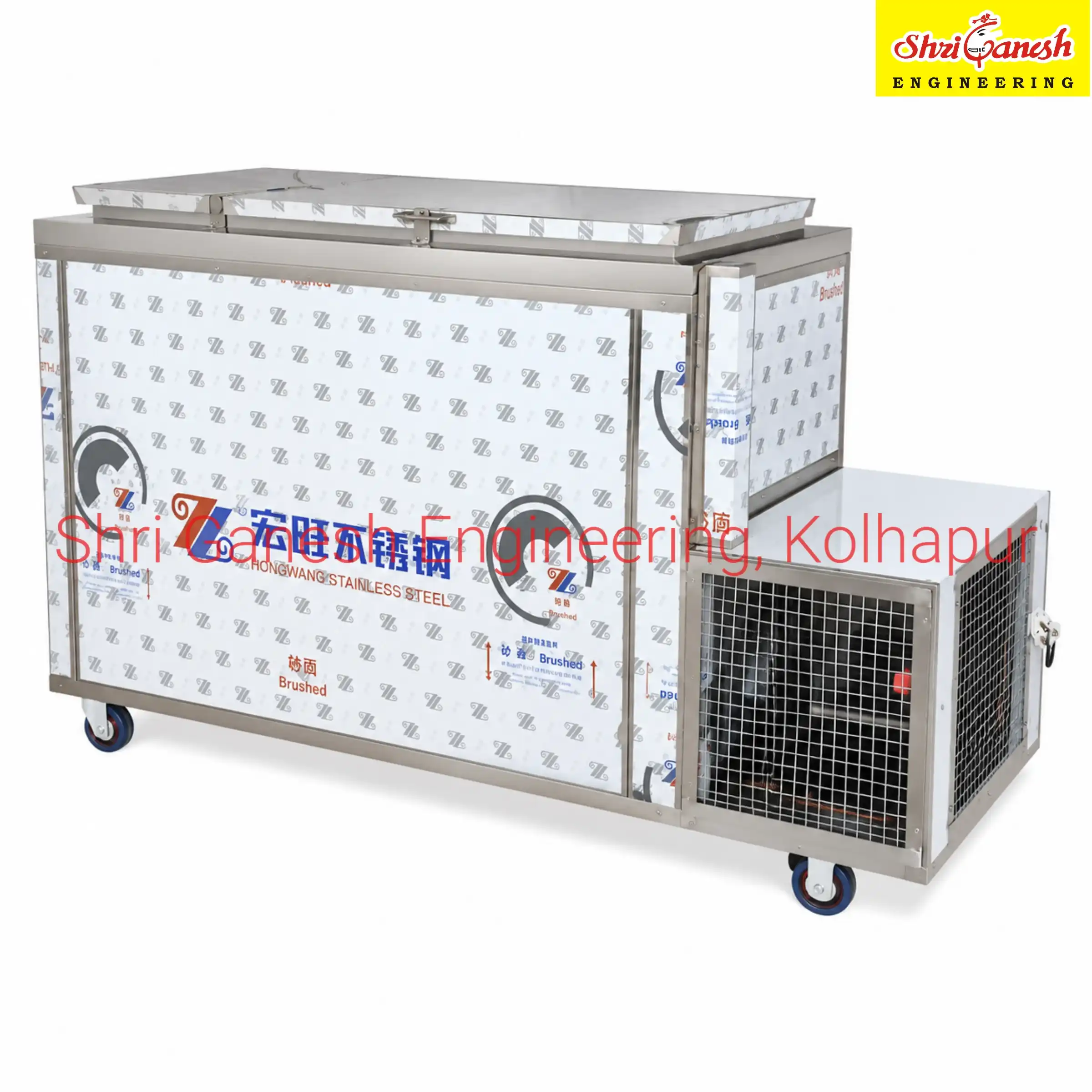 Ice candy machine front view – Shri Ganesh Engineering